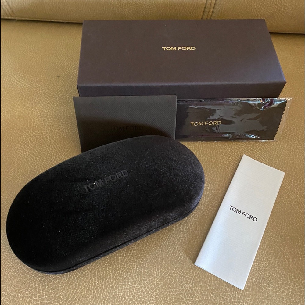 Tom Ford EMPTY Sunglasses Case full set.